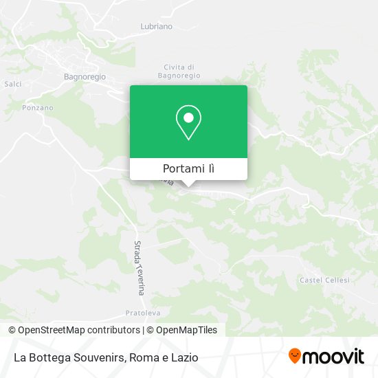 Mappa La Bottega Souvenirs