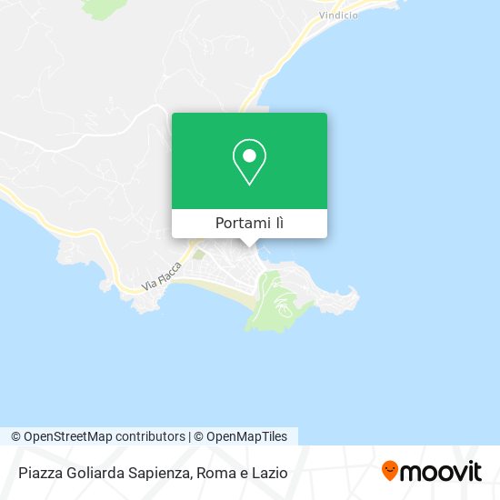 Mappa Piazza Goliarda Sapienza