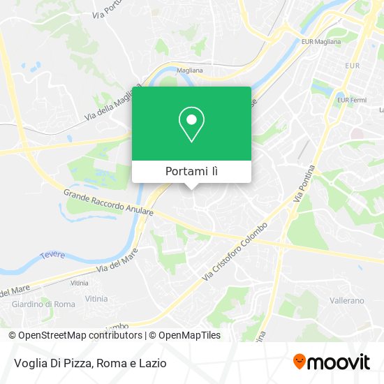 Mappa Voglia Di Pizza