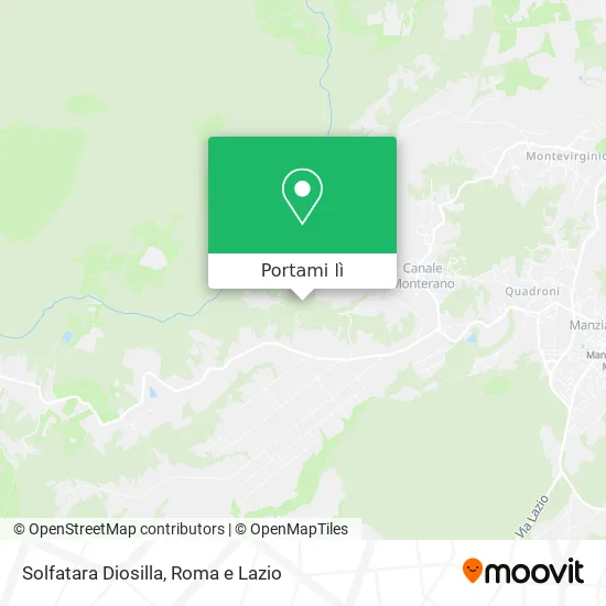 Mappa Solfatara Diosilla