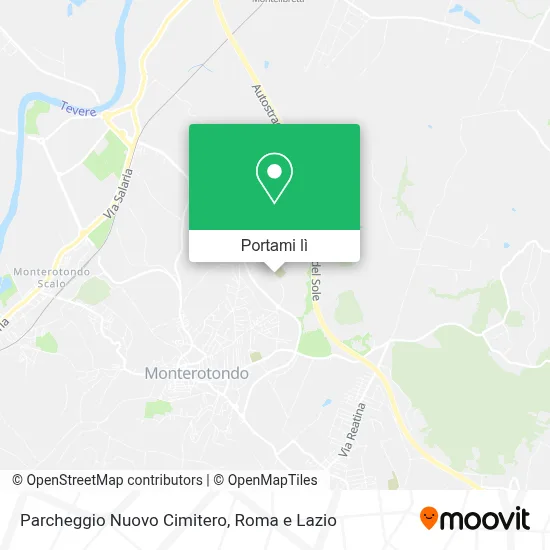 Mappa Parcheggio Nuovo Cimitero
