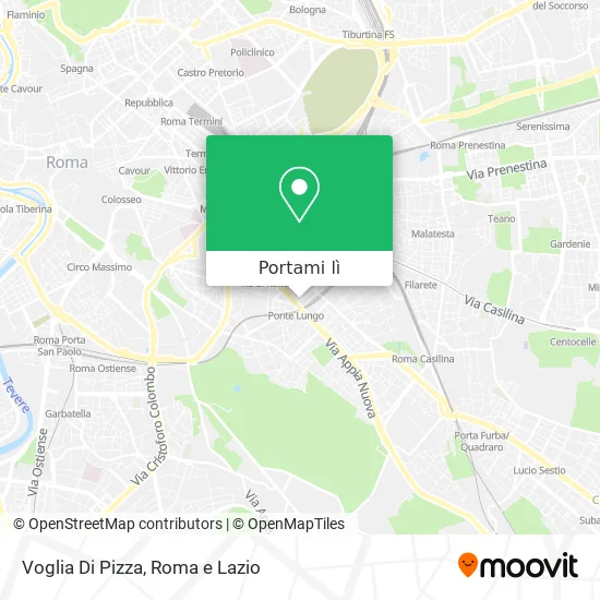 Mappa Voglia Di Pizza