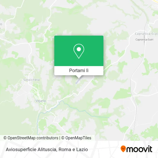 Mappa Aviosuperficie Alituscia