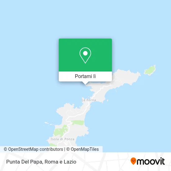 Mappa Punta Del Papa