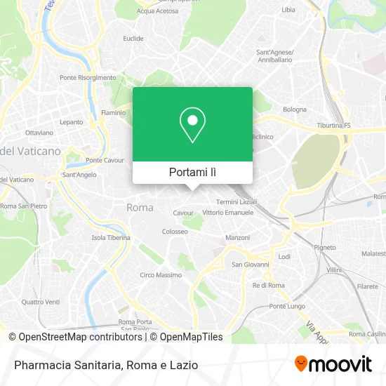 Mappa Pharmacia Sanitaria