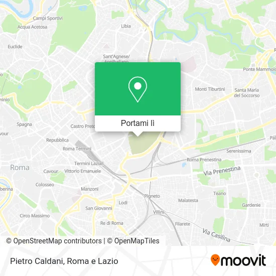 Mappa Pietro Caldani