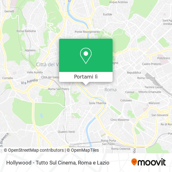 Mappa Hollywood - Tutto Sul Cinema