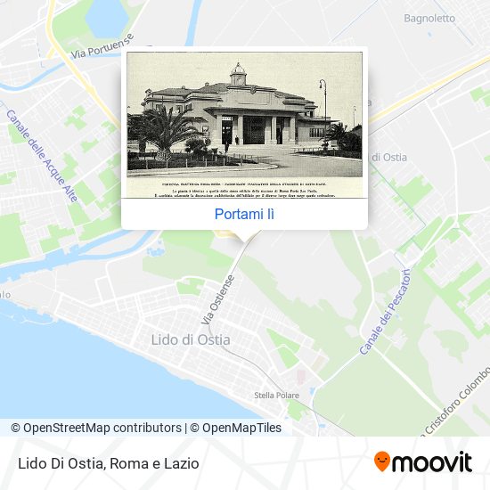 Mappa Lido Di Ostia