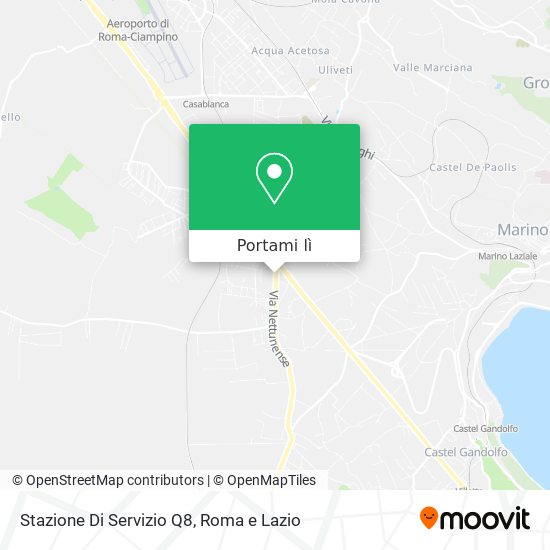 Mappa Stazione Di Servizio Q8