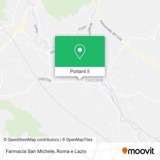 Mappa Farmacia San Michele