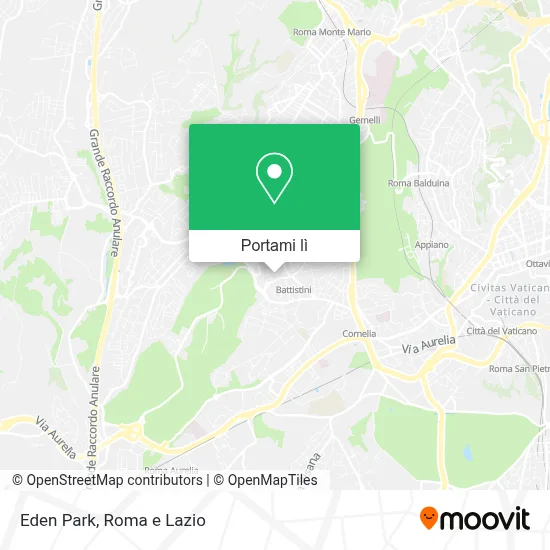 Mappa Eden Park