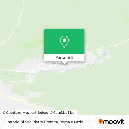Mappa Oratorio Di San Pietro Eremita