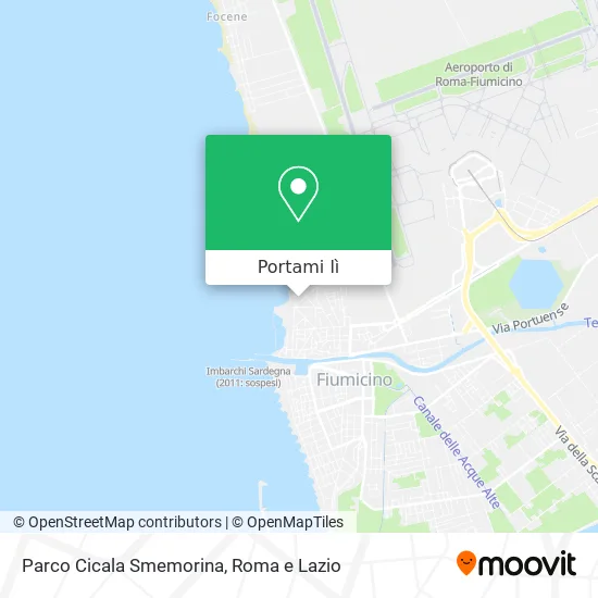 Mappa Parco Cicala Smemorina