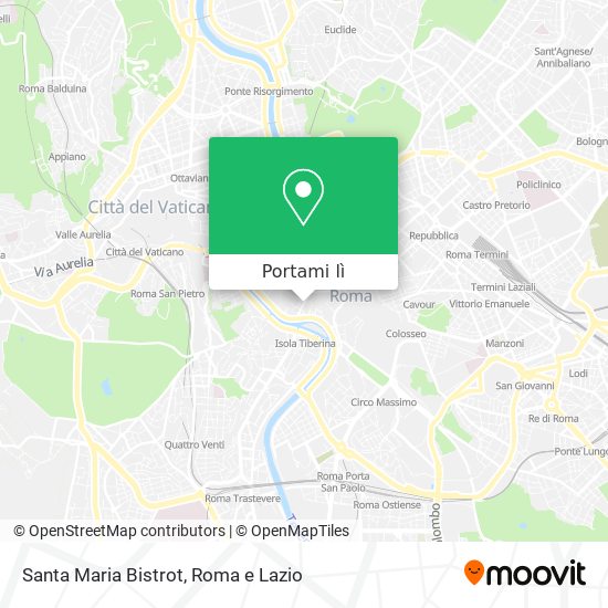 Mappa Santa Maria Bistrot