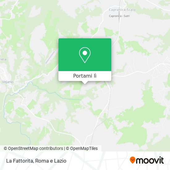 Mappa La Fattorita