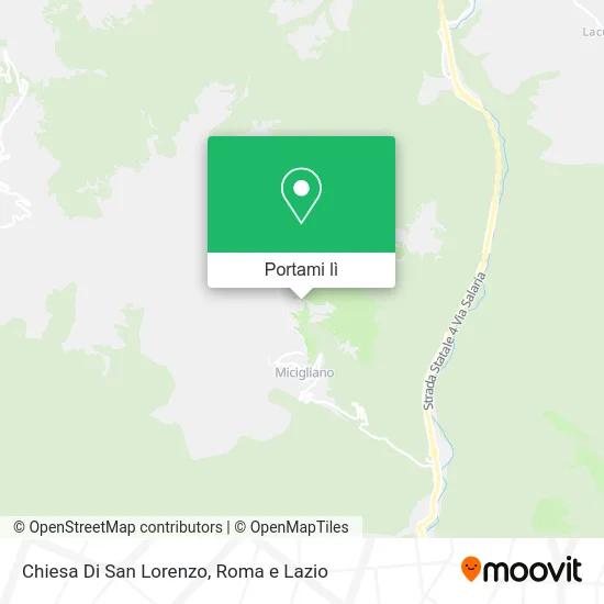 Mappa Chiesa Di San Lorenzo