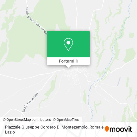 Mappa Piazzale Giuseppe Cordero Di Montezemolo