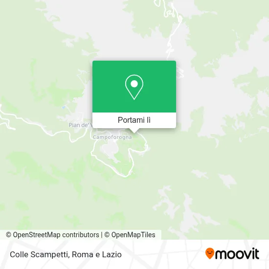 Mappa Colle Scampetti