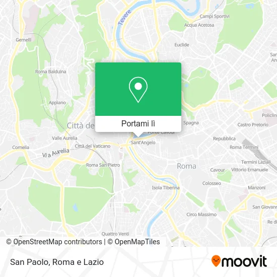 Mappa San Paolo