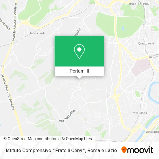 Mappa Istituto Comprensivo ""Fratelli Cervi""