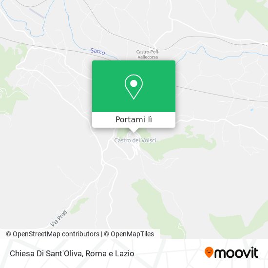 Mappa Chiesa Di Sant'Oliva