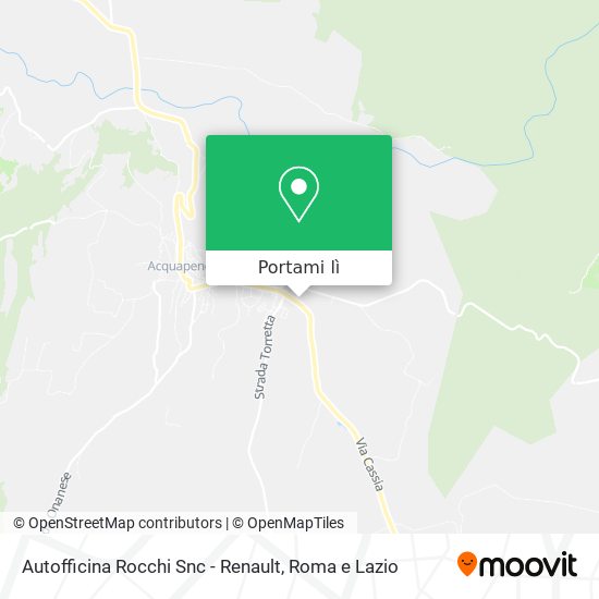 Mappa Autofficina Rocchi Snc - Renault