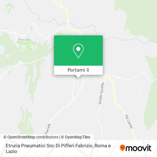 Mappa Etruria Pneumatici Snc Di Pifferi Fabrizio