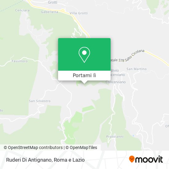 Mappa Ruderi Di Antignano