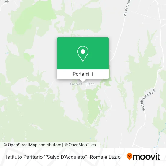 Mappa Istituto Paritario ""Salvo D'Acquisto""