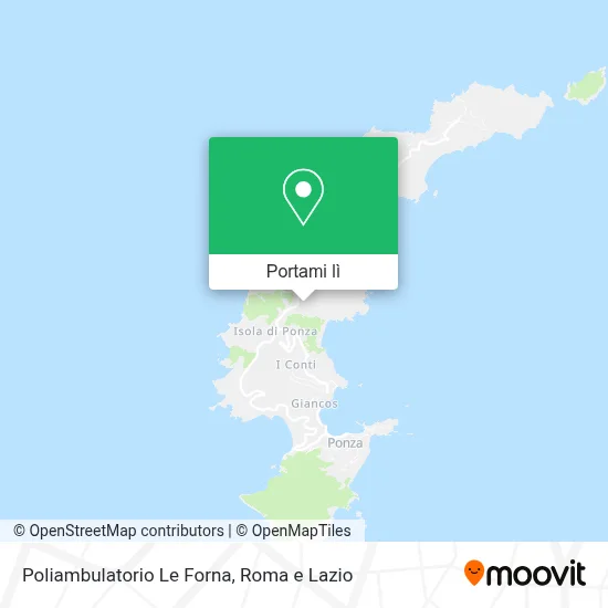 Mappa Poliambulatorio Le Forna