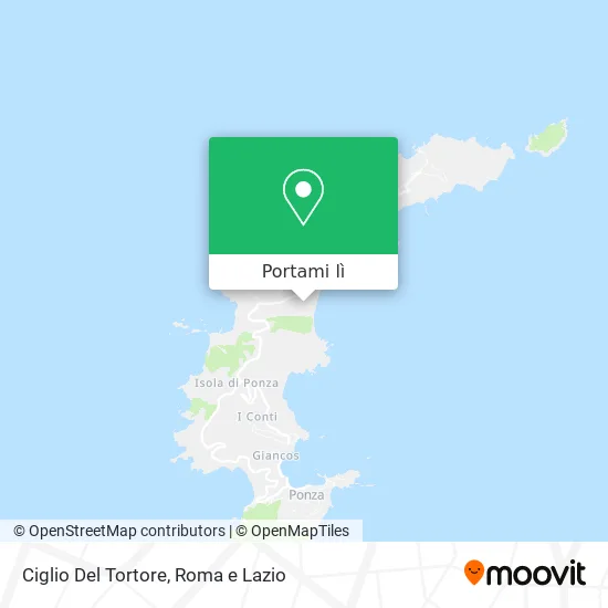 Mappa Ciglio Del Tortore