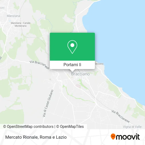 Mappa Mercato Rionale