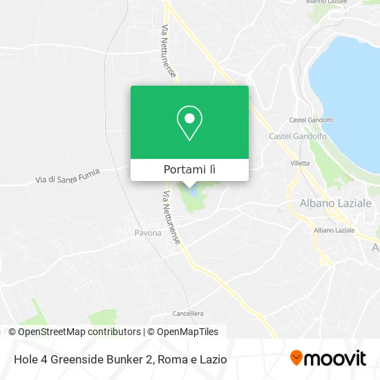 Mappa Hole 4 Greenside Bunker 2