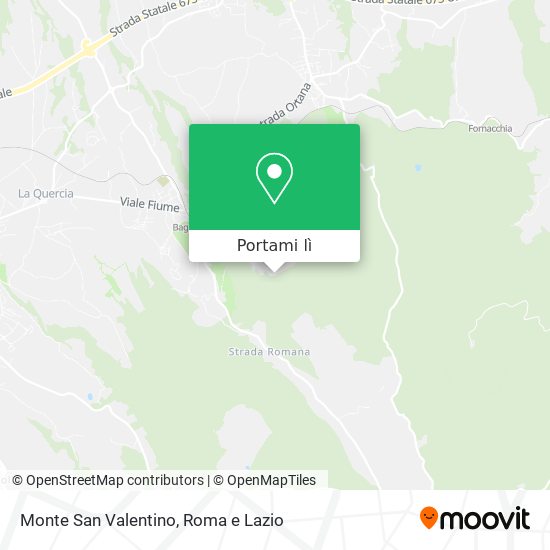 Mappa Monte San Valentino