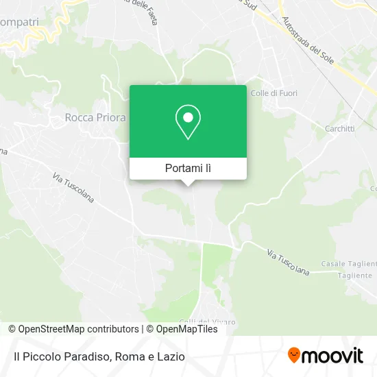 Mappa Il Piccolo Paradiso