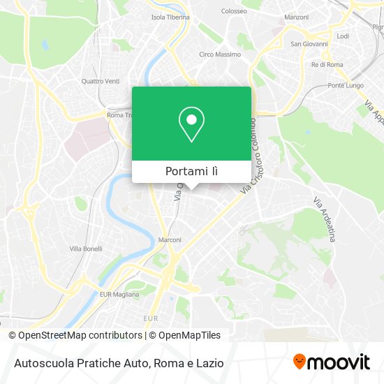 Mappa Autoscuola Pratiche Auto