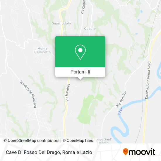 Mappa Cave Di Fosso Del Drago
