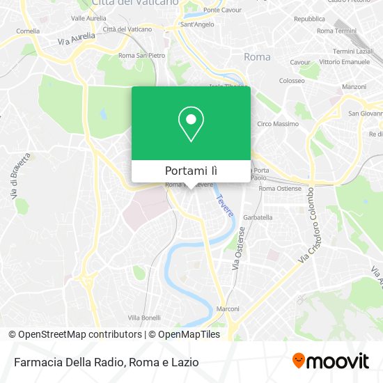 Mappa Farmacia Della Radio