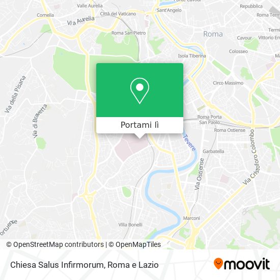 Mappa Chiesa Salus Infirmorum