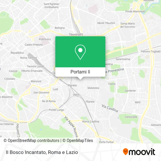 Mappa Il Bosco Incantato