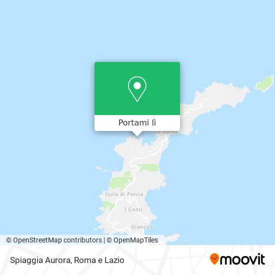 Mappa Spiaggia Aurora