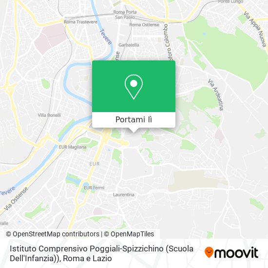 Mappa Istituto Comprensivo Poggiali-Spizzichino (Scuola Dell'Infanzia))