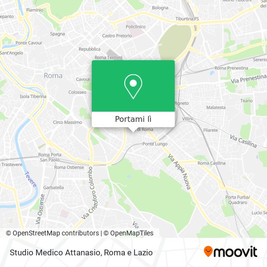 Mappa Studio Medico Attanasio