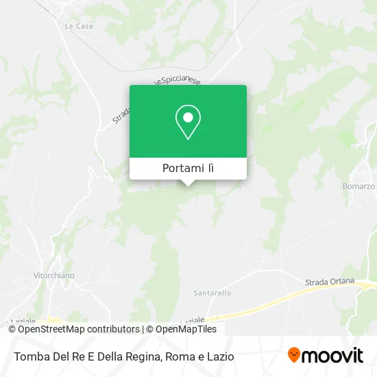 Mappa Tomba Del Re E Della Regina
