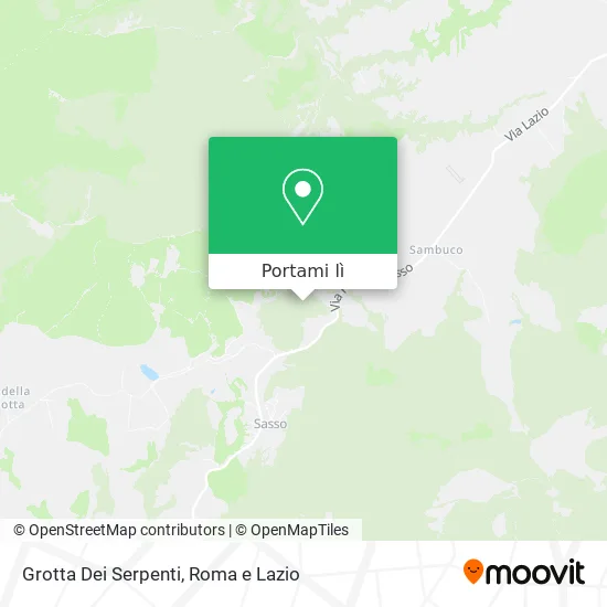 Mappa Grotta Dei Serpenti