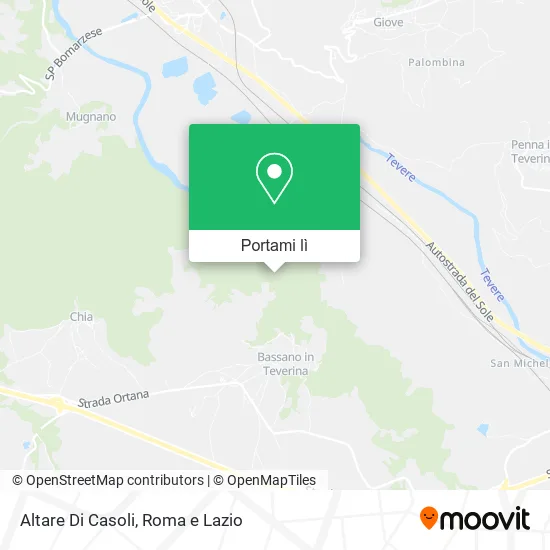 Mappa Altare Di Casoli