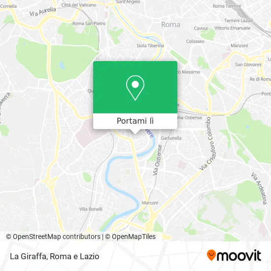 Mappa La Giraffa