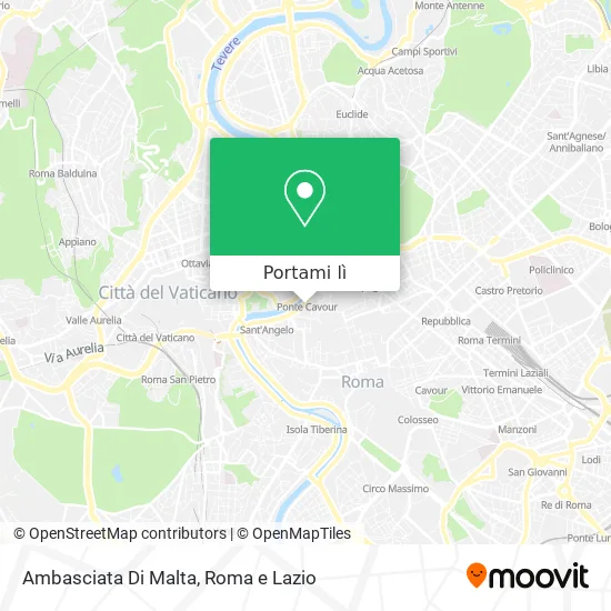 Mappa Ambasciata Di Malta