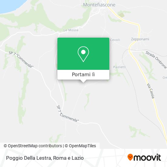 Mappa Poggio Della Lestra