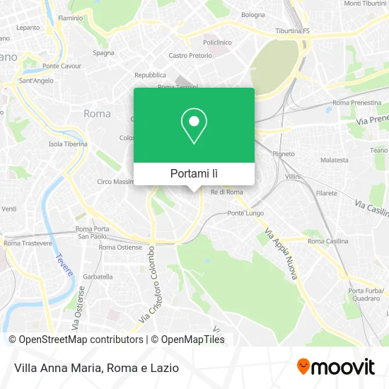 Mappa Villa Anna Maria